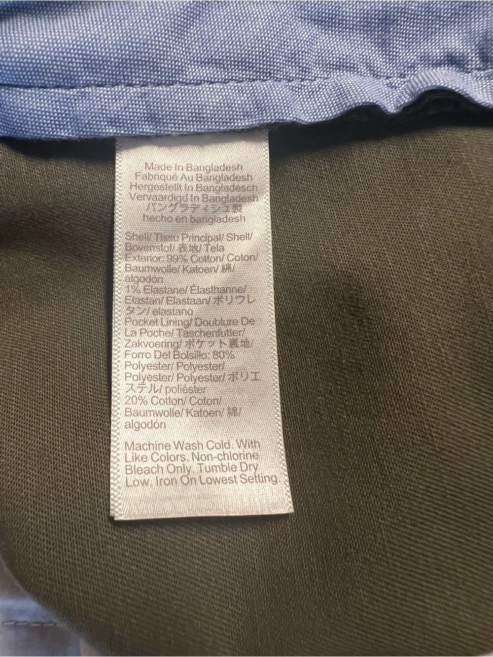 J. Crew Chinos in Navy, Olive, and Cream